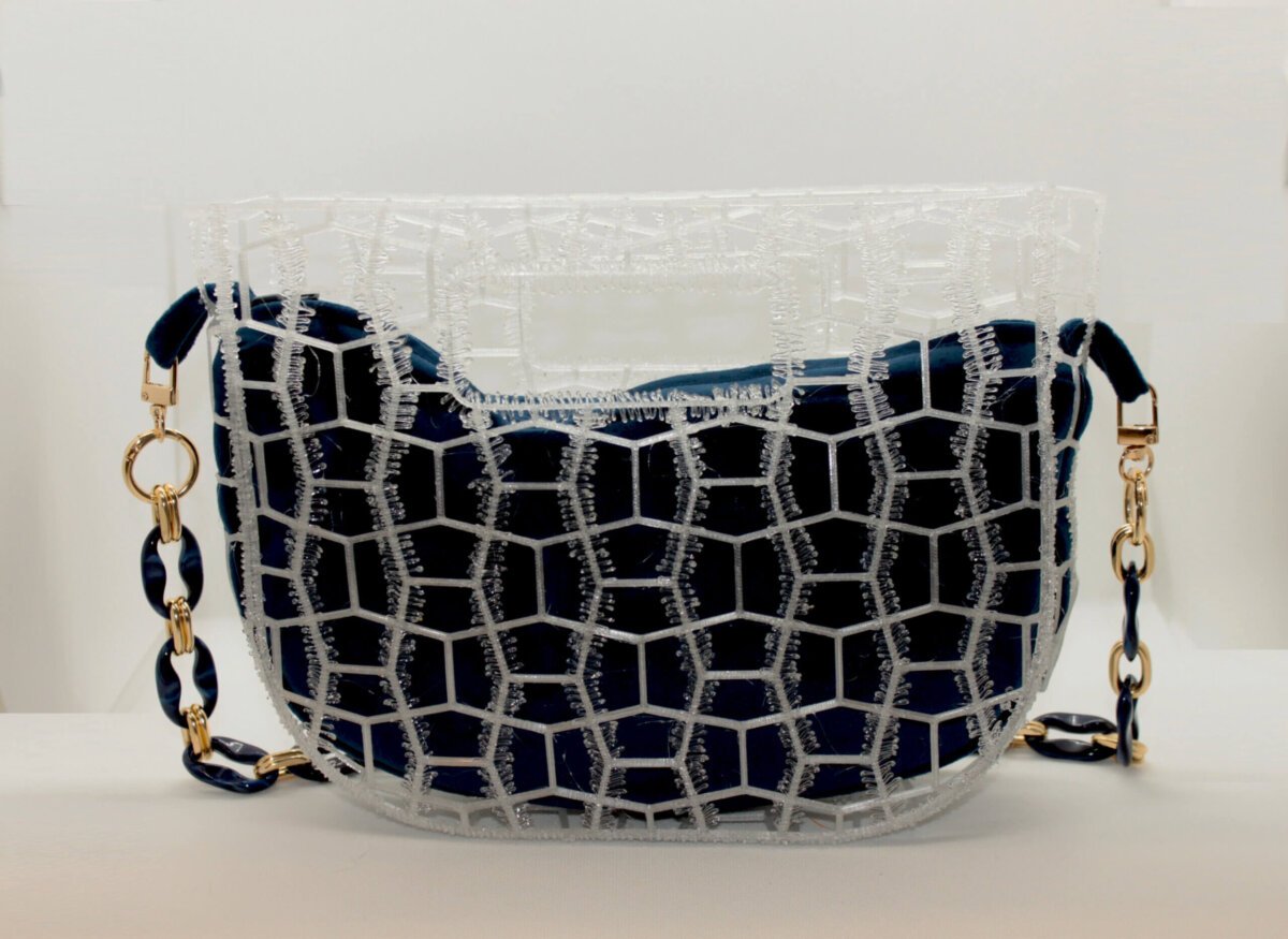 Bolso hecho impresión 3D con cadena