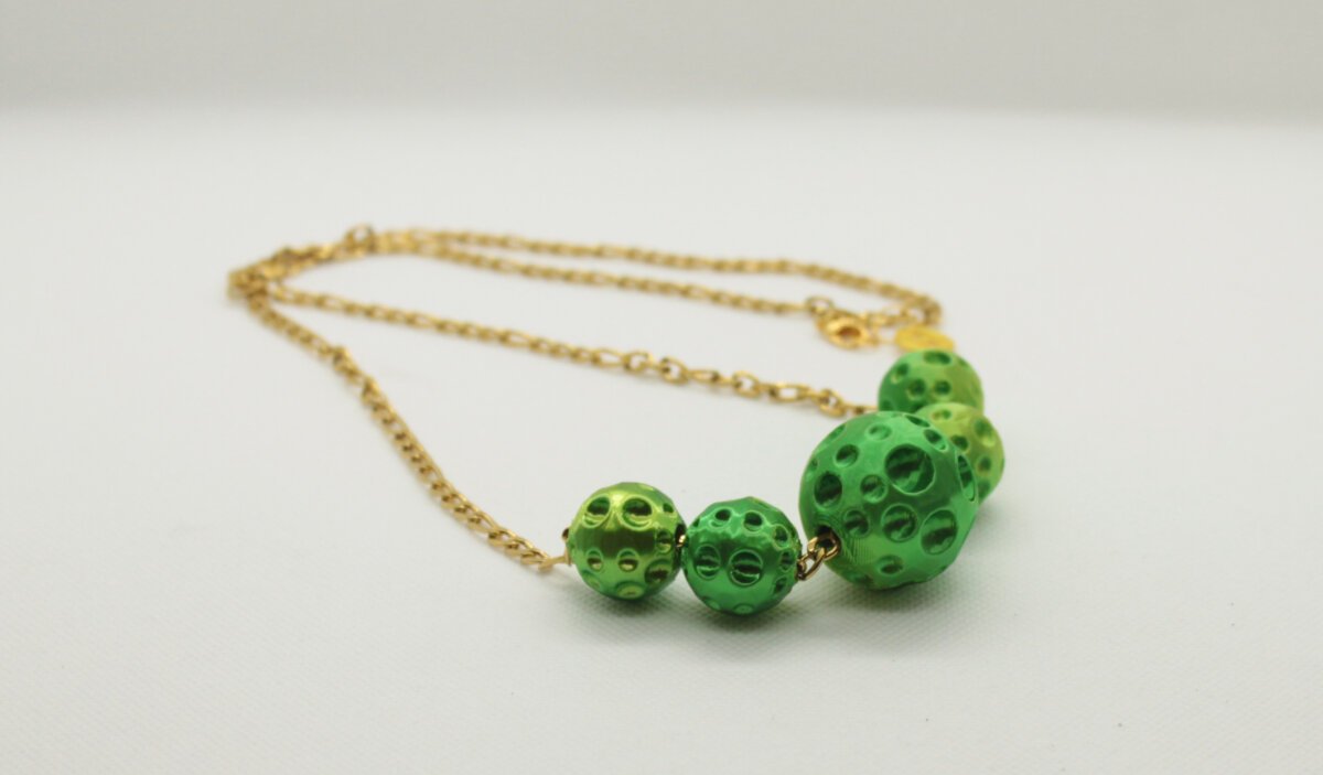 Collar largo Luna Verde - Imagen 4