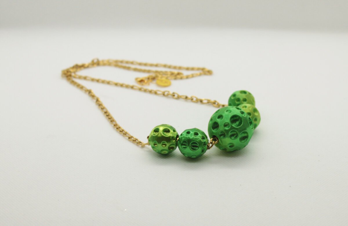 Collar largo Luna Verde - Imagen 2