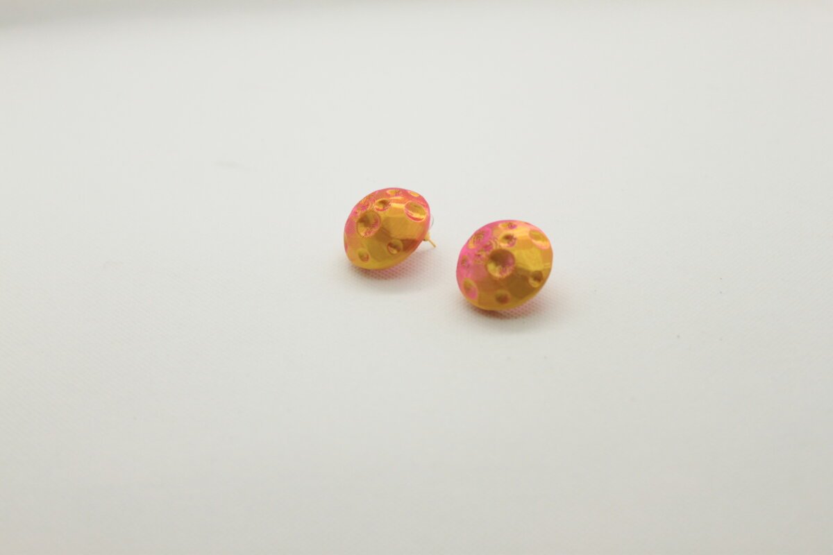 Pendientes Mengua Fucsia - Imagen 4