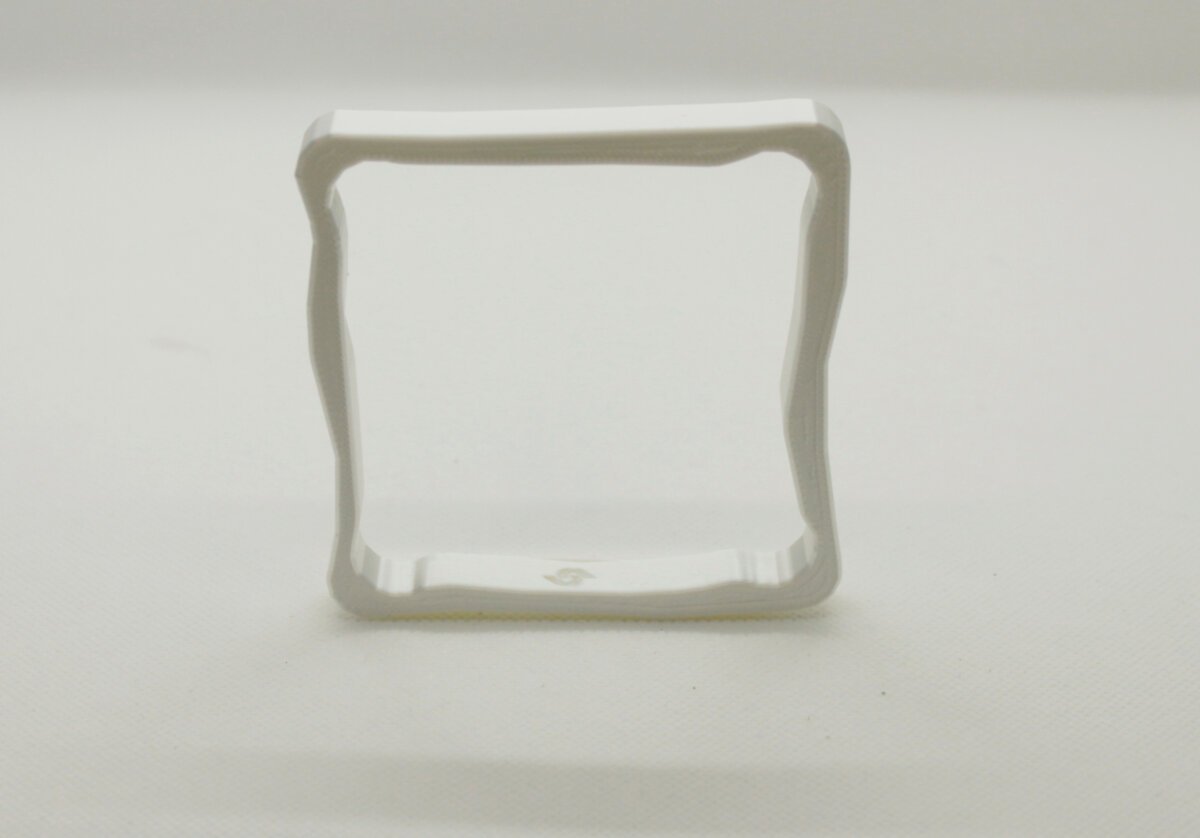 pulsera STSQ blanco de impresión 3D de nodosbyg