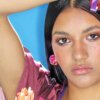 Accesorios en 3D color violeta