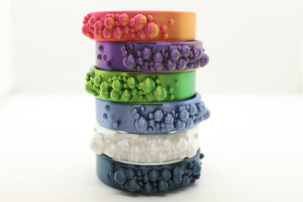 pulsera impresa en 3D
