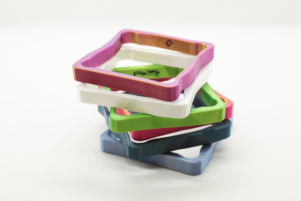 set pulseras cuadradas