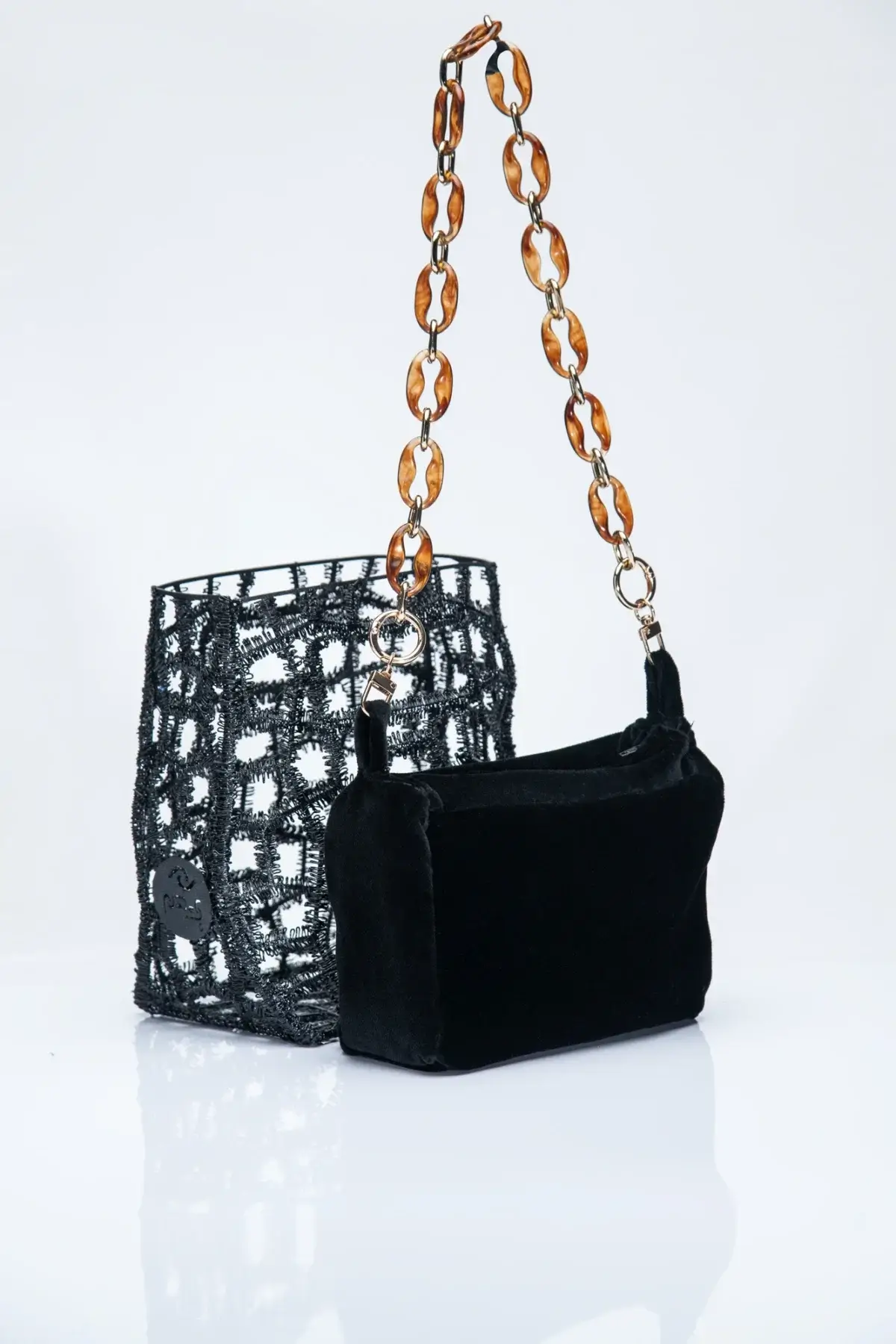 Bolso Tubo Classic Negro - Imagen 6