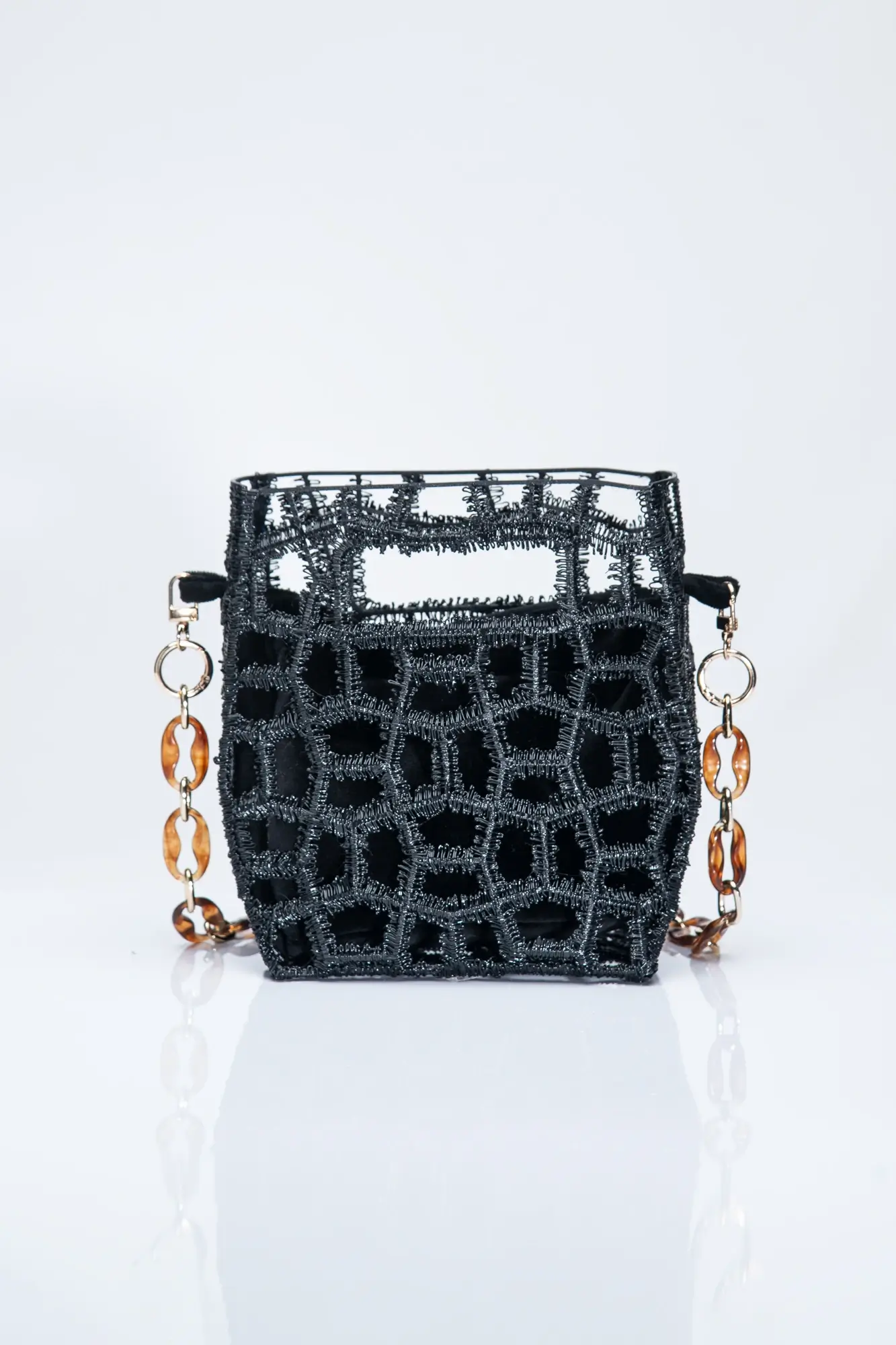 Bolso Tubo Lira Negro
