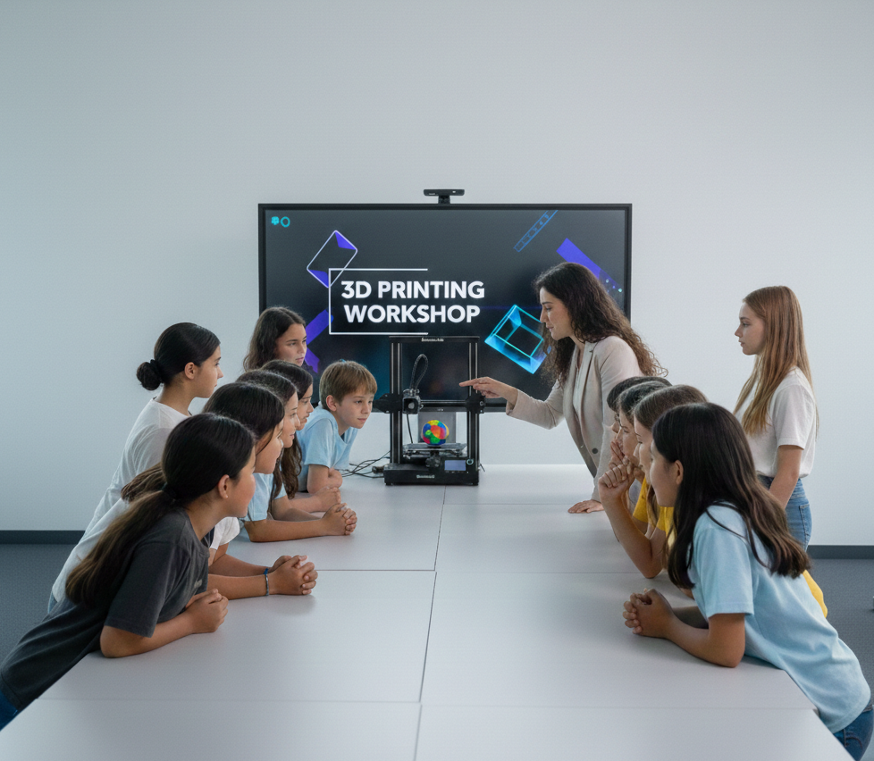 3D printing workshop for kids