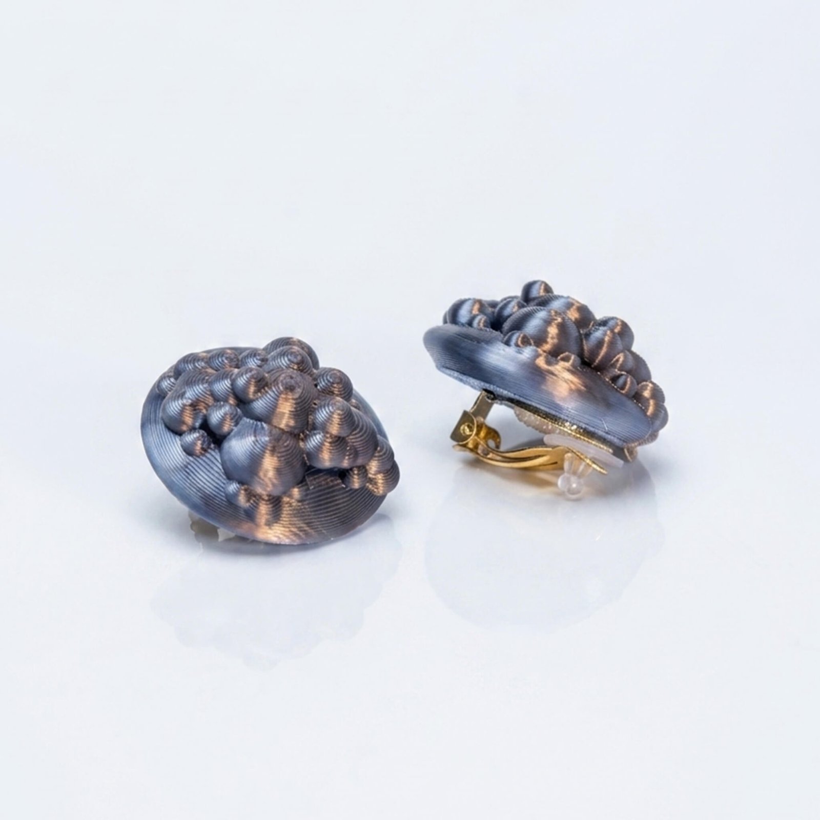 Pendientes Stardust azul cielo - Imagen 4