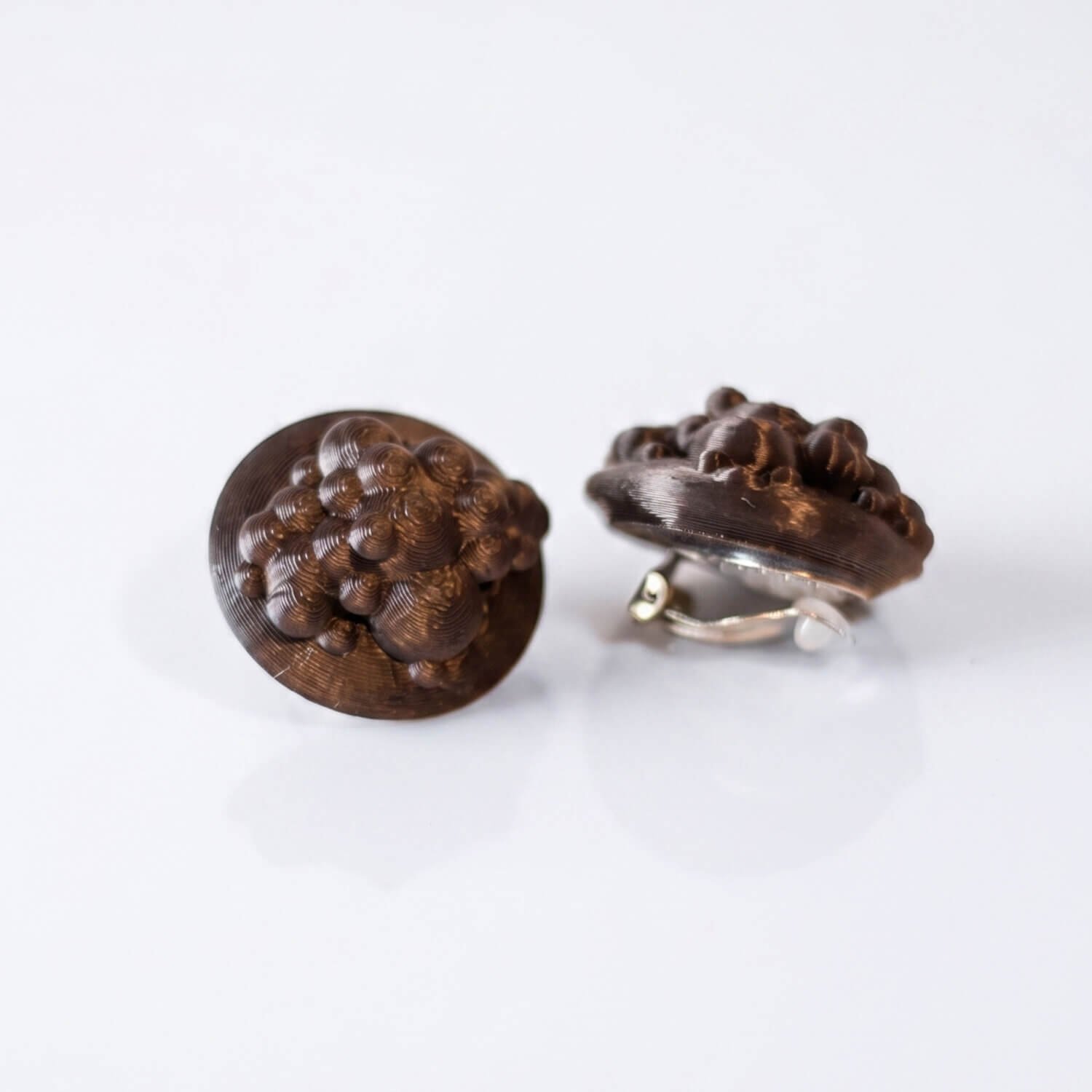 Pendientes Stardust perla negra