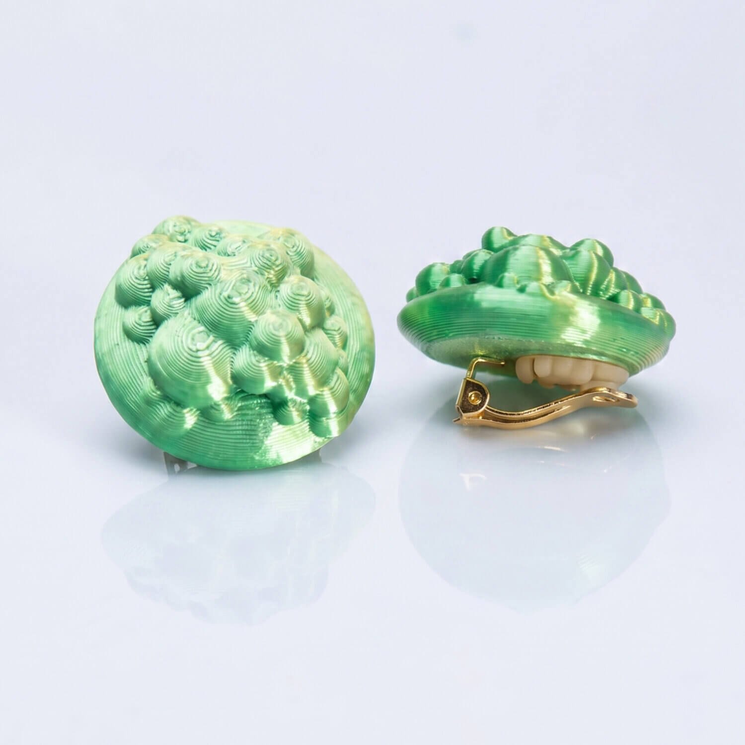 Pendientes Stardust verdes